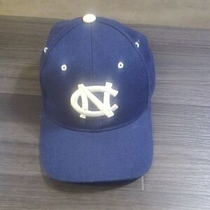 Zephyr Navy and Teal Baseball Cap with Branded Inner Labels